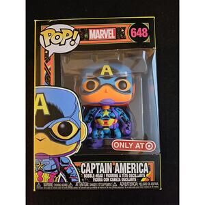 Funko Pop! Vinyl: Marvel - Captain America - Target (T) (Exclusive) #648